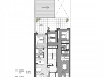 VENTA DEPARTAMENTO Duplex DOS DORMITORIOS - Terraza exclusiva y balcon frente al parque Independencia - FINANCIACION - Av. Pellegrini 2632
