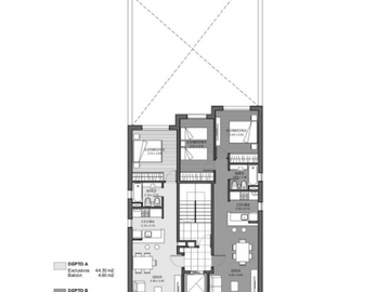 VENTA DEPARTAMENTO Duplex DOS DORMITORIOS - Terraza exclusiva y balcon frente al parque Independencia - FINANCIACION - Av. Pellegrini 2632