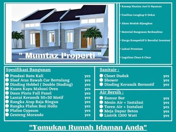 Rumah di jual citayam 8 menit ke stasiun lokasi terstrategis