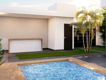 CASA EN PREVENTA CON ALBERCA EN JASSOS SLP