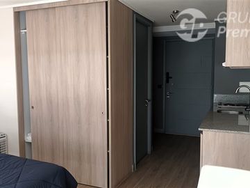 Depto 1D Amoblado con Balcón y Edificio Equipado