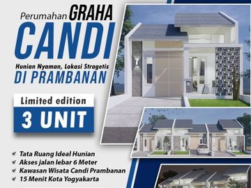 Dijual Murah Rumah Siap Bangun Di Dekat Candi Prambanan