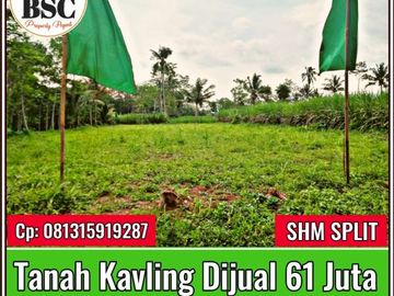 Dijual Murah tanah Kavling di Pakis Kab. Malang