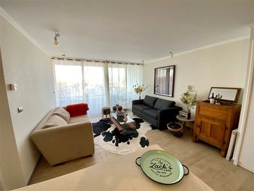 1 dorm. en suite. Vista al mar. Estac. Bodega. Concon
