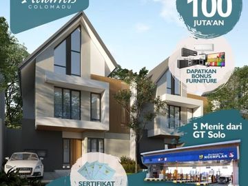 Rumah Dijual di Colomadu Dekat Enter Tol Solo