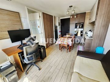 Venta departamento Santiago 33 mt2 1D + E Metro Irarrázaval