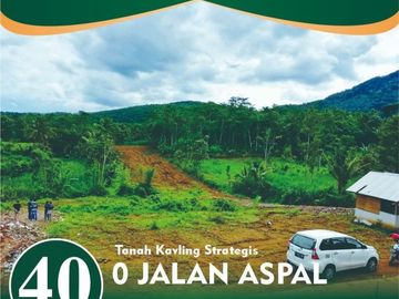 Tanah kavling murah SHM Split Nol Jalan raya Malang