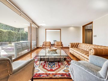 Departamento con jardin en San Carlos de Apoquindo