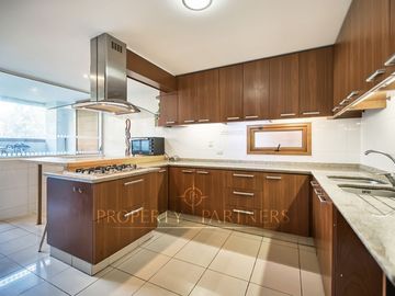Departamento con jardin en San Carlos de Apoquindo