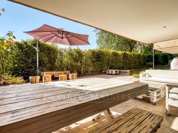 Departamento con jardin en San Carlos de Apoquindo
