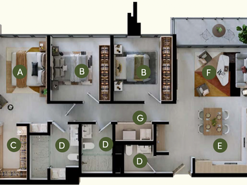 Departamentos en venta Monterrey / Cumbres