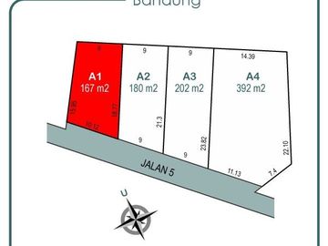 Bonus IPhone 13 Kapling Perumahan Areal Jalan A.H. Nasution
