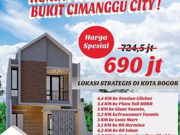 RUMAH IDAMAN DUA LANTAI AKSES SANGAT STRATEGIS DI KOTA BOGOR | TAMANSARI HILLS BOGOR