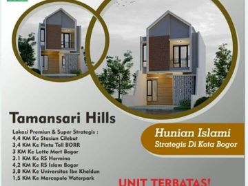 RUMAH IDAMAN DUA LANTAI AKSES SANGAT STRATEGIS DI KOTA BOGOR | TAMANSARI HILLS BOGOR