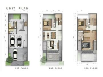 Rumah Mewah di Townhouse Pinang Residence Jakarta Selatan