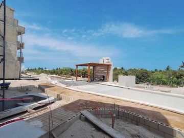 DEPARTAMENTO CON SEGURIDAD Y AMENIDADES EN LA PLAYA, MERIDA YUCATAN
