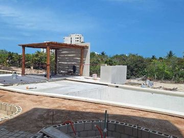 DEPARTAMENTO CON SEGURIDAD Y AMENIDADES EN LA PLAYA, MERIDA YUCATAN