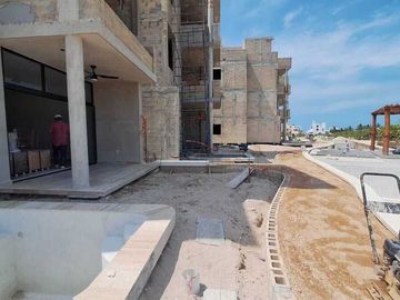 DEPARTAMENTO CON SEGURIDAD Y AMENIDADES EN LA PLAYA, MERIDA YUCATAN