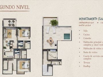 DEPARTAMENTO CON SEGURIDAD Y AMENIDADES EN LA PLAYA, MERIDA YUCATAN