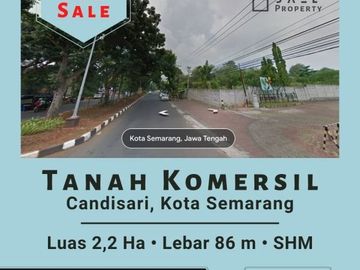TANAH KOMERSIAL SEBELAH GRAND CANDI SEMARANG