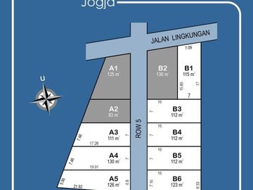 Tanah Kapling, Dekat Pasar Pleret, Sertipikat SHM