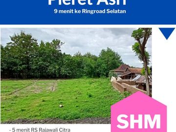 Tanah Kapling, Dekat Pasar Pleret, Sertipikat SHM