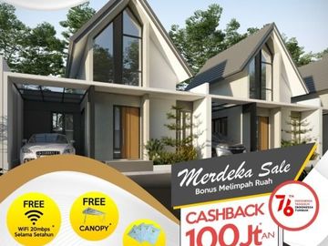( Khusus Agustusan ) Rumah Mewah Potongan 100 juta