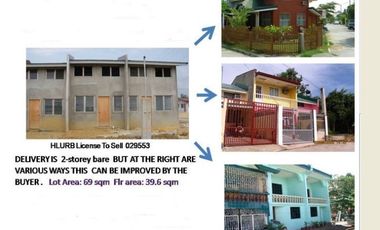 Very Affordable Row House for Sale in Yati, Liloan Cebu near the main road