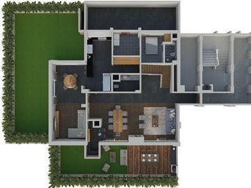 Excelente departamento remodelado en Santa Fe