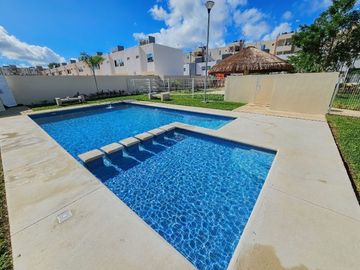 Departamento · 2 Recámaras · Amenidades · Alberca · Chac mool