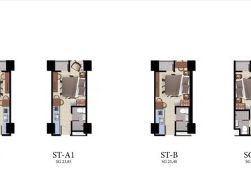 Jual Apartemen Daan Mogot Grogol B Residence Baru Indent