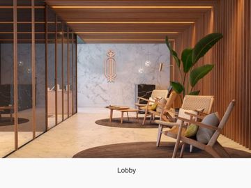Condominio de lujo con vista a la calle Buenos Aires, con lobby, sala de juntas