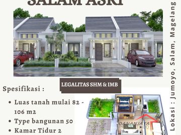Hunian nyaman konsep minimalis LT 106 hanya 420jt siap KPR