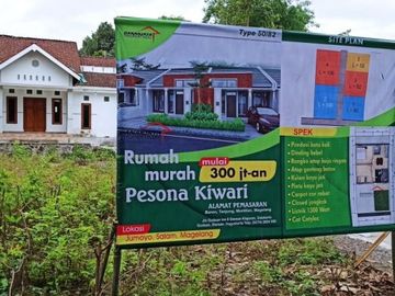 Hunian nyaman konsep minimalis LT 106 hanya 420jt siap KPR
