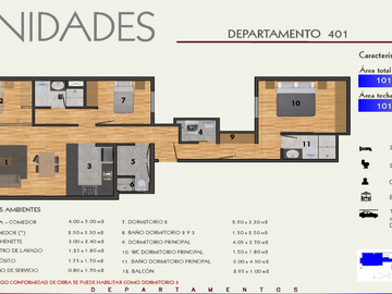 CALLE TAMPUMACHAY N° 1XX, DPTO. 401