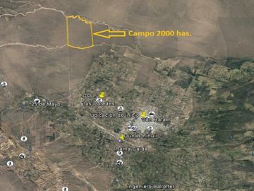 oportunidad! CAMPO DE 2000 HECTÃREAS EN SAN RAFAEL MENDOZA
