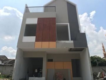 Rumah 2 lantai minimalis modern di Kota Bogor