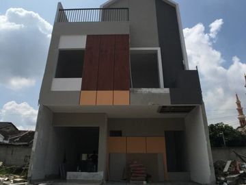 Rumah 2 lantai minimalis modern di Kota Bogor