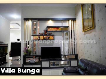 RUMAH SECOND MEWAH SEMI FURNITURE KEAMANAN 24 JAM KOMP CLUSTER
