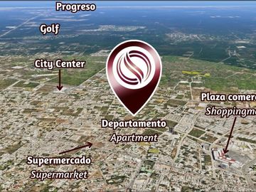 Condominio con parque en el techo, pet-friendly, en venta Mérida.