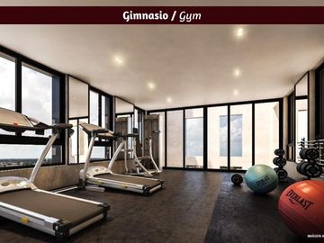 Condominio con parque en el techo, pet-friendly, en venta Mérida.