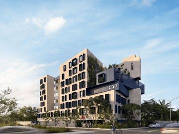 Condominio con parque en el techo, pet-friendly, en venta Mérida.