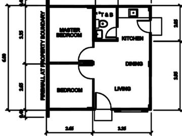 Bungalow type 2 bedroom House in Calamba Laguna