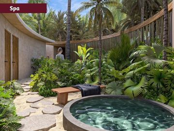 Departamento con alberca, terraza, cerca del mar, en pre-venta Yucatán