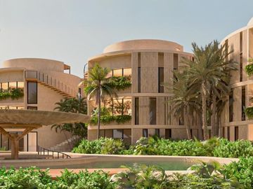 Departamento con alberca, terraza, cerca del mar, en pre-venta Yucatán