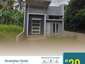 rumah cluster one gate system minimalis Murah