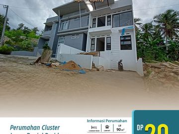 rumah cluster one gate system minimalis Murah