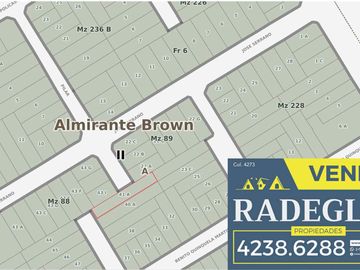 Casa americana con importante lote ubicado a 200 metros de H. Yrigoyen- Adrogué