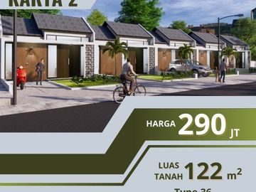 Masih Ngontrak? Yuk Kepoin Rumah Type 36/122 hanya 200 Jt-an hlo!