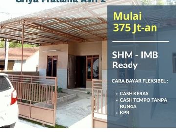 SISA 1 UNIT! Rumah Siap Huni 300 Jt-an Dekat Pasar Nasakom